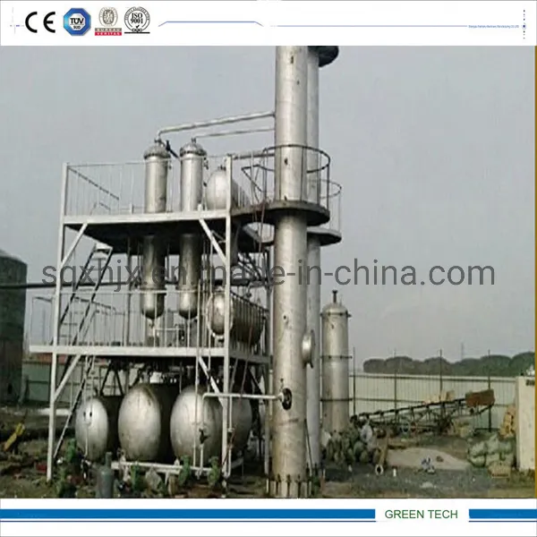 Washing Oil Recycling Machinery by Distillation Purification 10tpd